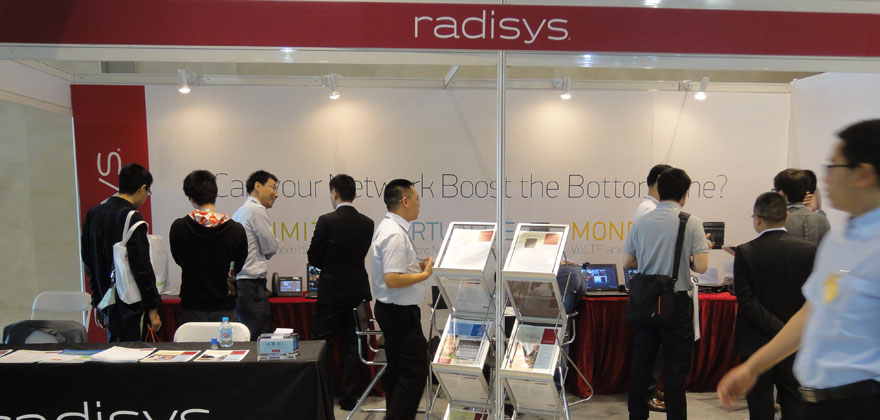 2013CENCE中国企台业网络通信大会（春季）radisys展台